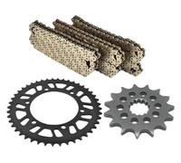 ainih Kit catena pignone 520 compatibile con CR250 TC250 TE250 TXC250 WR250 WR300 TE310 SM450 TE450 TXC450 TE510 TXC510 TC610 Moto Enduro