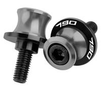 ainih M10 Motorcycle CNC Aluminum Spools Stand Screws Modified Accessory Orange Compatible with Duke 790 DUKE790 790 Adventure