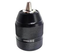 ainih Mandrino for trapano in metallo autoserrante filettato da 0,8-10 mm, adattatore a presa rapida, attacco quadro esagonale SDS, cacciavite a percussione, chiave for maschi, mandrini