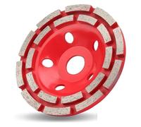 ainih Mola a tazza diamantata Disco a tazza a doppia fila for molatura e lucidatura Mola da taglio for lavorazione di pietra e metalli 100/125/150/180 m