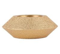 ainih Mola abrasiva con profilo diamantato brasato sotto vuoto da 20 mm, foro da 75 mm, una varietà di forme, utensili for mole abrasive a disco diamantato