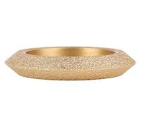 ainih Mola abrasiva con profilo diamantato brasato sotto vuoto da 20 mm, foro da 75 mm, una varietà di forme, utensili for mole abrasive a disco diamantato