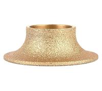 ainih Mola abrasiva con profilo diamantato brasato sotto vuoto da 20 mm, foro da 75 mm, una varietà di forme, utensili for mole abrasive a disco diamantato
