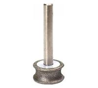 ainih Mola abrasiva diamantata concava, punte for trapano rotonde in vetro da 2 mm a 12 mm for bracciale, anello, giada, lucidatura