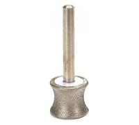 ainih Mola abrasiva diamantata concava, punte for trapano rotonde in vetro da 2 mm a 12 mm for bracciale, anello, giada, lucidatura