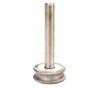 ainih Mola abrasiva diamantata concava, punte for trapano rotonde in vetro da 2 mm a 12 mm for bracciale, anello, giada, lucidatura