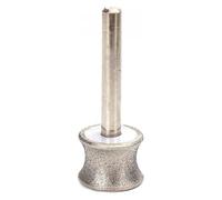 ainih Mola abrasiva diamantata concava, punte for trapano rotonde in vetro da 2 mm a 12 mm for bracciale, anello, giada, lucidatura
