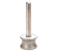 ainih Mola abrasiva diamantata concava, punte for trapano rotonde in vetro da 2 mm a 12 mm for bracciale, anello, giada, lucidatura