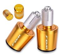 ainih Motorcycle CNC Handle Bar Handlebar Grips Cap End Handle Plugs Cap Accessories Compatible with TDM850 TDM900 TDM 850 900