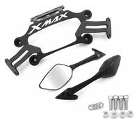 ainih Motorcycle Rear View Mirrors Front Fixed Phone Bracket Rearview Stand GPS Holder Accessories Compatible with Y&AMAHA XMAX 300 400 125 Xmax250