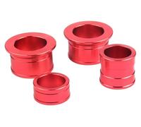 ainih Parte Anteriore in Alluminio Billet CNC con distanziatori for mozzo Ruota Posteriore Boccola Ruota Compatibile con CR 125 250R CRF 250R 250X 450R 450X Motocross Dirt Bike(Set)