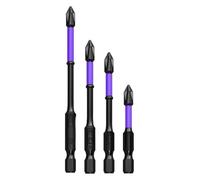 ainih Punte for cacciavite a croce magnetiche resistenti antiurto, durezza elevata, testa a lotto, set di punte for cacciavite a impatto antiscivolo for perforazione elettrica