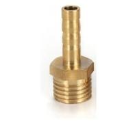 ainih Raccordo for tubo in ottone 4 mm 6 mm 8 mm 10 mm 12 mm Coda portagomma 1/8" 1/4" 1/2" 3/8" BSP Connettore maschio Giunto adattatore accoppiatore in rame