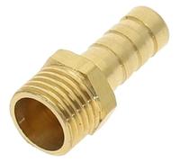 ainih Raccordo for tubo in ottone 4mm-19mm Coda a ardiglione 1/8" 1/4" 1/2" 3/8" BSP Filettatura femmina Giunto di collegamento in rame Adattatore