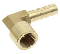 ainih Raccordo for tubo in ottone 4mm-19mm Coda a ardiglione 1/8" 1/4" 1/2" 3/8" BSP Filettatura femmina Giunto di collegamento in rame Adattatore
