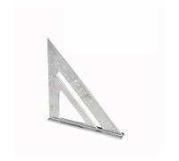 ainih Righello triangolare da 7 pollici Strumento di misurazione Strumenti for falegnami in lega alluminio angolare metrico Squadra velocità la lavorazione del legno