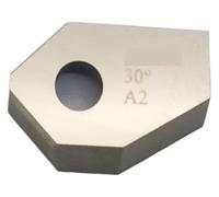 ainih Sede valvola solida in carburo di tungsteno cementato Fresa a 3 angoli da 45 gradi Alesatore universale Lama formatura monouso