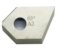 ainih Sede valvola solida in carburo di tungsteno cementato Fresa a 3 angoli da 45 gradi Alesatore universale Lama formatura monouso