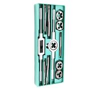 ainih Set di maschi e filiere multifunzione 12/20 pezzi M3-M12 Tappi filettati metrici Maschi a mano Utensili for maschiatura filettatura conica dritta