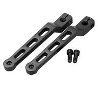ainih Shift Lever Shifter Peg Arm Black/Silver Compatible with Harley XL883 1200XL X48 Electra Road Street Glide