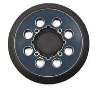 ainih Tampone di supporto for levigatura a 8 fori da 5 pollici 125 mm, gancio e passante, tamponi di supporto for lucidatura, utensili for rettifica