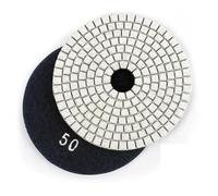 ainih Tampone lucidante diamantato da 4" for granito, marmo, flessibile, 1 pezzo, disco for pietra, cemento, 100 mm, mola abrasiva for lucidatura a umido