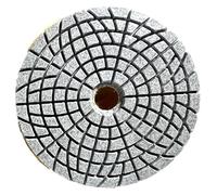 ainih Tampone lucidante diamantato da 80 mm e 100 mm, disco abrasivo for lucidatura bagnata da 3 pollici e 4 pollici for levigatura di marmo, granito, cemento, pietra da banco