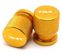 ainih Tappi Stelo valvola Pneumatici Ruota Coperture ermetiche compatibili con T-Max 500 TMAX 500 560 TMax 530(Argento)