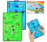 Ainiv 2 PCS Labirinto Gioco Sensoriale Giocattoli Gel, Anti Stress Autismo Giocattoli, Giocattoli tattili calmanti per la Scuola Materna, Fidget Squishy Toy Anxiety ADHD Toys, Antistress Bambini