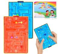 Ainiv 2 PCS Labirinto Gioco Sensoriale Giocattoli Gel, Anti Stress Autismo Giocattoli, Giocattolo Tattili Calmanti per La Scuola Materna, Fidget Squishy Toy Anxiety ADHD Toys, Antistress Bambini