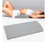 Ainiv Cuscino per Supporto Lombare in Memory Foam, Cuscino Lombare ergonomico, Fornire Sostegno e Alleviare il Dolore Lombare, per la Vita per Chi Dorme di Lato e Sulla Schiena