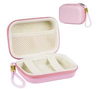 Ainiv Custodia per Fotocamera Digitale, Fotocamera Bambini Custodia Protettiva, Custodie Rigida da Viaggio, Piccolo Universale Portatile Borsa Macchina Fotografica, Rosa (Piccolo)