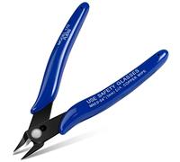 Ainiv Pinza da Taglio Diagonale, 1pz Pinze per Taglierine di Precisione, Pinza elettricista, Spellafili e Tagliafili, Multifunzionale Tronchesi a Filo per Artigianato Creazione Gioielli, Blu