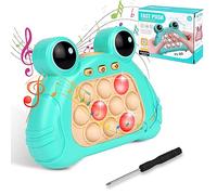 Ainiv Push Bubble Game, Push Pop It Fidget Toys, Handheld Fast Speed Push Game, Relieving Stress Pop Fidget Game, Stress e Anxiety Relief, Regalo Bambini Dai 14 anni & Adulti- Verde