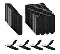 Ainiv Strisce Appendiquadri Adesive, Confezione da 32 Coppie, Taglia S, Strisce Adesive da Muro per Quadri, Cornici e Poster, Peso Fino a 1.3 Kg, Dimensione 69x19mm Pad Biadesivo Striscia di Montaggio