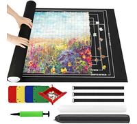 Ainiv Tappeto Puzzle 2000 Pz, Feltro, Nero