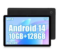 Ainmel Tablet 11 Pollici, Android 14 Tablet con Processore Octa Core 2.0 GHz, 10 GB RAM 128 GB ROM 1TB TF, 5 G + 2.4 G WiFi 6, 8 + 5 MP Dual Camera 6800 mAh, Batteria Bluetooth 5.0 (Nero)