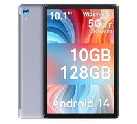 Ainmel Tablet Android, 10 pollici Octa-Core Processore, 10 GB RAM 128 GB ROM, 1 TB TF Card Expand, 1280 x 800 IPS HD Touchscreen, 5G/2.4G WiFi, BT 5.0, 5 MP+8 MP Dual Camera Android Tablet (Grigio)