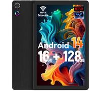 Ainmel Tablet Android 14 10,4 Pollici, 16GB+128GB/TF 1TB Octa-Core, Widevine L1 Tablet PC, 8MP+5MP, 5000mAh Tablet in Offerta, BT5.0/WiFi 6/Face Unlock (Nero)