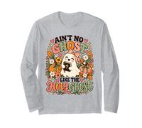 Ain't No Ghost Like The Holy Ghost Christian Halloween Faith Maglia a Manica