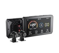 AIO-5 Lite Motorcycle Carplay Android Auto GPS Navigation System, BSD, STARVIS HDR 5" LCD, 60FPS,5G Wi-Fi BT, IP67 Waterproof, Support Siri Google Assistant, 24H Parking Mode, Dedicated App