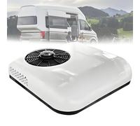 AiODiO Condizionatore d'Aria da Tetto per Camper, condizionatore d'Aria per Camion, Mini Split AC da 2200 W per Raffreddamento e Riscaldamento per Camper, Camion, furgoni, Camper, trattori White-24V