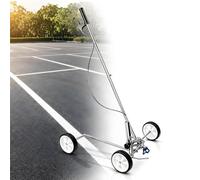 AiODiO Macchina traccialinee Multi-Superficie con 5 ugelli, Larghezza della Linea Regolabile e tracciatura precisa per parcheggi, Magazzini e segnaletica su superfici Esterne.