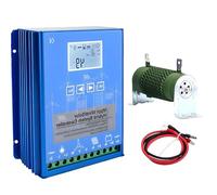 AiODiO Regolatore Solare Eolico 12V 24V 48V, regolatore di Carica MPPT Ibrido Solare per turbina eolica, regolatore Intelligente della Batteria con Display LCD, per centrali elettriche 48V