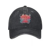AIOGCAEX Cappellino da Baseball Loom Tour 2024 Album Classico Denim Invecchiato Lavato Imagine Dragons Band Snapback Cappelli Cappelli Stile Unisex Berretto Regali Sportivi per Le Vacanze