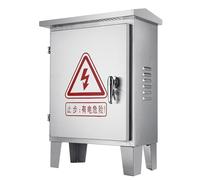 Aioneer Distribution Boxoutdoor Stainless Steel Electrical Box Enclosure, Weatherproof Electrical Distribution Box, Floor-Standing Electrical Cabinet Project Enclosure, Distribut-30×25×40cm