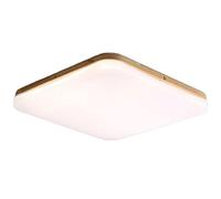 Aioneer Lampada da Soffitto A LED Nordica Moderna in Legno, Quasi A Filo, con Paralume in Acrilico per Camera da Letto, Soggiorno, Sala da Pranzo, Lavanderia-61cm/24in
