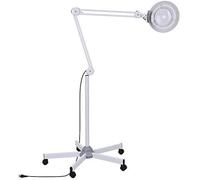 Aioneer Magnifying Floor Lamp 5X LED Light with Adjustable Magnifier with Lightweight Folding Set for Reading, Craft And Professional Tasks, Adjustable Magnifier