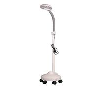 Aioneer Magnifying Glass, LED Floor Lamp, Daylight Bright Magnifier Lighted Glass 3X Lens, Flexible Height Adjustable Gooseneck Standing Cold Light for Reading Salon Beauty Light