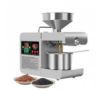 Aioneer Oil Presser - 820W Cold And Hot Extraction Machine with Digital Temperature Panel, Automatic Seed Expeller for Nuts And Seeds